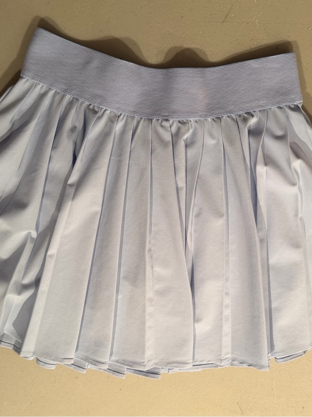 Garage Light Blue Pleated Athletic Preppy Skirt Size Extra Small